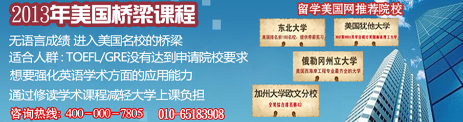 2013年美國(guó)橋梁課程